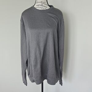 Old Navy Active Gray Fleece Sweatshirt
